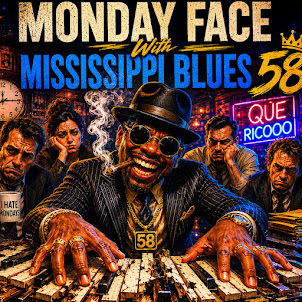 Mississippi Blues 58 — Monday Face With Mississippi Blues 58